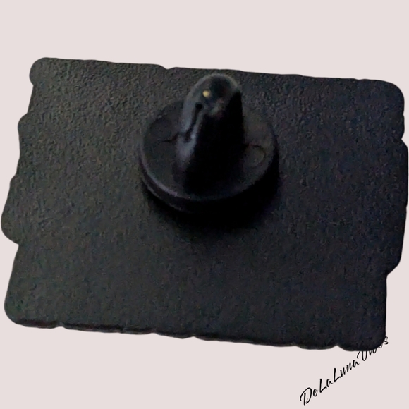 3/$12 "Surely Not Everyone Was KungFu Fighting" Enamel Pin. - Picture 3 of 3